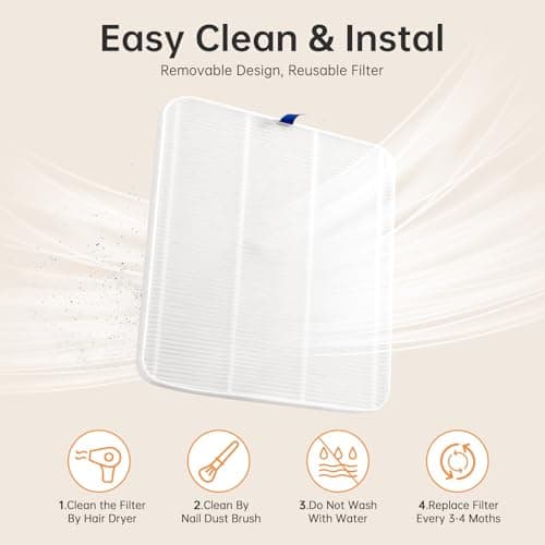 CHRISTINE SHELLY Nail Dust Collector, Bling Diamond Cordless Rechargeable 5000RPM Vacuum Nail Tech Fan Extractor, Professional Nail Duster Suction, Low Noise, Salon&Home - Thumbnail 6