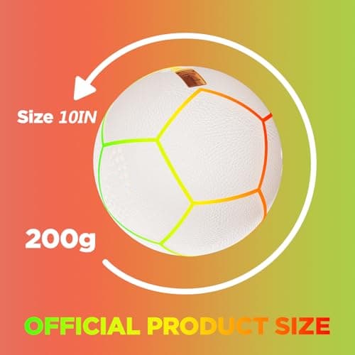 JISPOORT Mini Light Up Glowing Soccer Ball Bluetooth Speaker - Thumbnail 5