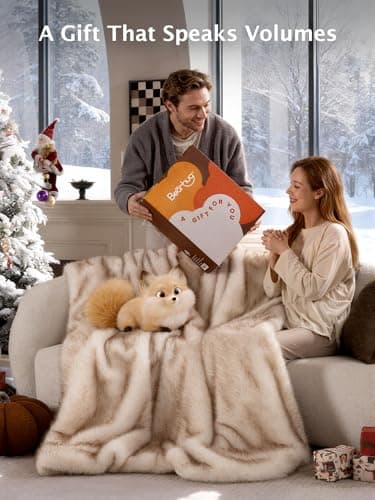 Bearhug Heated Blanket Twin Size 62" x 84", Luxury Faux Fur Electric Blanket with 10 Heat Levels, Ultra Plush Heating Blanket with 9H Auto Shut Off, ETL Certified & Machine Washable - Thumbnail 6