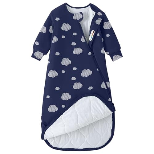 kaiya baby Unisex Sleeping Bag for Babies and Toddlers 3.5 Tog Sleep Sack 0-6 Months, Long Sleeve Sleep Sack, Wearable Blanket Baby, One Piece with Sleeves, Gifts for Toddler - Image 1