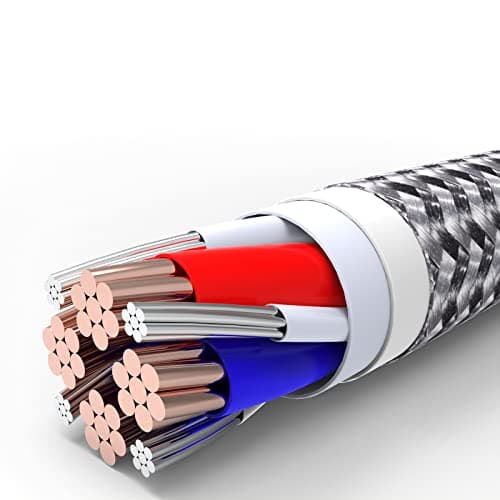 IDISON Multi Charging Cable(2Pack 4FT), 3 in 1 USB Charging Cable for Multiple Devices, Braided Universal Phone Charger Cord with Type-C, Micro USB, IP Port for iPhone17/16/14/Android Phones and More - Thumbnail 4