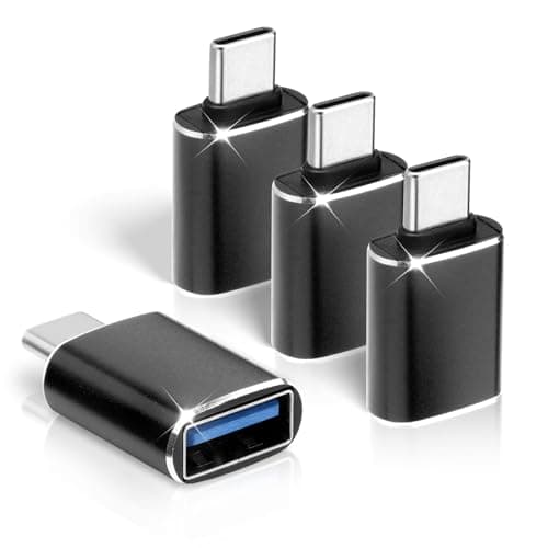 USB Adapter for iPhone, Apple Watch & Airpods - USB A Female to USB C Male OTG Converter for iPhone 16/15/14, Samsung Galaxy S24/S23, iPad, MacBook Air/Pro - Image 1
