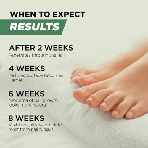 Toenail Renewal Solution Extra Strength Care for Toe Nail & Fingernails - Nail Repair Solution for broken, Discolored Nails - Renews Damaged Cracked Ingrown Toenail Made In USA 0.50 Fl Oz - 2 Pack - Thumbnail 5