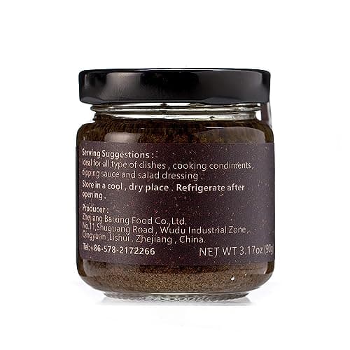 VIGOROUS MOUNTAINS Black Truffle Sauce - 3.17 oz Vegan Paste Pasta Pizza Seasoning in Extra Virgin Olive Oil - Thumbnail 6
