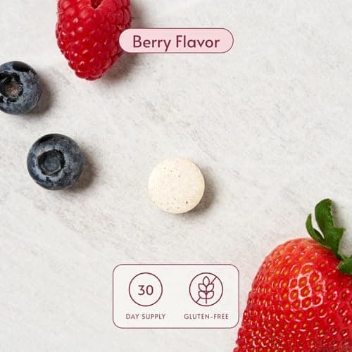 Bariatric Advantage Essential Multivitamin Without Iron - 200 DV of Key Nutrients - Trace Mineral Support* - Multivitamins for Bariatric Patients - Berry - 60 Tablets - Thumbnail 3