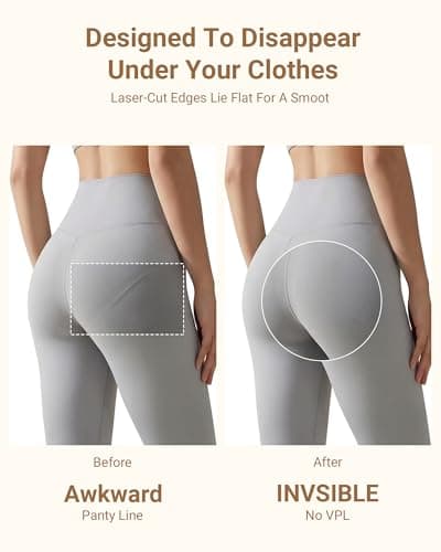 Cevapro Seamless Underwear for Women, Soft Breathable Lace Briefs, Invisible Laser Cut Panties for Women Daily Wear 5 Pack (US, Alpha, Small, Regular, Regular, Multicolor 5) - Thumbnail 3