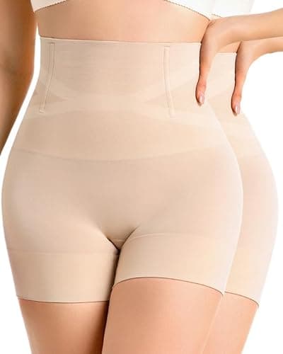 ForeverShaper Tummy Control Shapewear Shorts for Women High Waist Seamless Body Shaper Thigh Slimmer Butt Lifting Stomach Shapewear Shorts Under Dress Girdle - Image 1