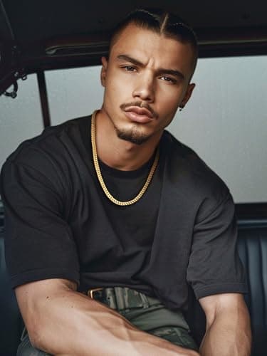 Bestyle Gold Chain for Men Casual Mens Gold Necklace 18K Gold Plated Cuban Chain Necklace Thick Long Necklace 5MM 28'' Cool Mens Gold Chain Hip Hop Jewelry - Thumbnail 5