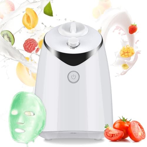 Face Mask Maker - Automatic Face Mask Maker Machine with Collagen,DIY Fruit Vegetable Face Mask Maker,Home Making Beauty Facial SPA,Gifts for Women Girls - Thumbnail 2