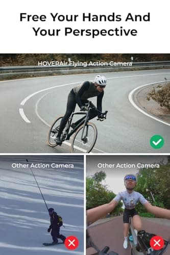 HOVERAir X1 PROMAX 8K Drone with Camera, Foldable Action Flying Camera with 42 KM/H Follow Speed, 10+ Fully Automatic Flight Modes, Fly Anywhere with OmniTerrain, SmoothCapture 2.0(Basic Combo) - Thumbnail 5