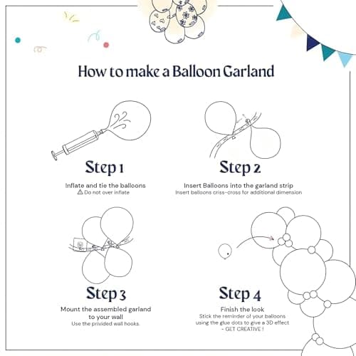 Navy Blue and Silver Balloon Garland Arch Kit, Royal Blue White Metallic Silver Balloons for Wedding Graduation New Year Bridal Shower Birthday Party Decorations - Thumbnail 6