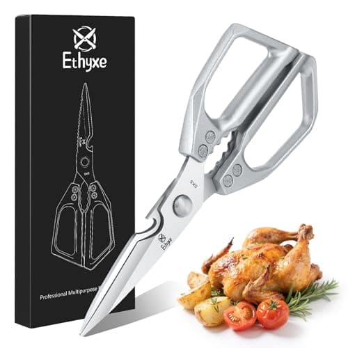 Ethyxe Kitchen Scissors All Purpose - Heavy Duty Poultry Shears - Image 1