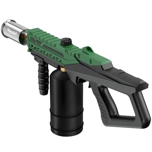 KOACKL Propane Torch Gun | Adjustable Flame Thrower Gun | Gas Welding Kits Blow Torch for Ooutdoor Welding, Campfire & Charcoal (Propane Tank Not Included) - Image 1