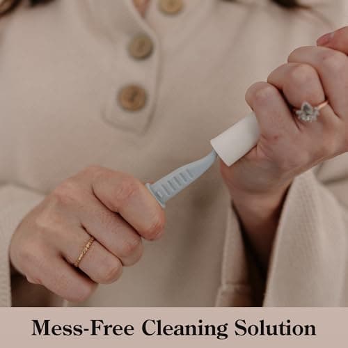 BlairCo 2-in-1 Hair Brush & Comb Cleaner Tool with Pick – Hairbrush Cleaning Tool for Removing Hair, Lint & Buildup – Easy Round Brush Disassembly – Brush Cleaner for Salon & Home Use - Thumbnail 4