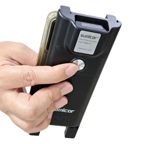 Sumicor Bluetooth Barcode Scanner for iPhone Android Phone(4.7''-6.9'')
