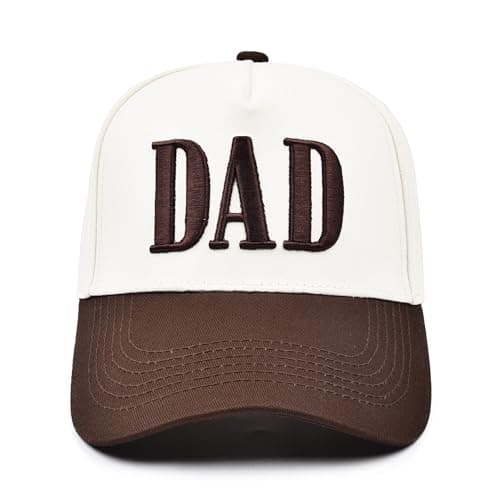 Vintage Dad Trucker Hat for Men, Embroidered Adjustable Baseball Cap, New Dad Gifts for Husband, Best Fathers Day Birthday Gifts - Image 1