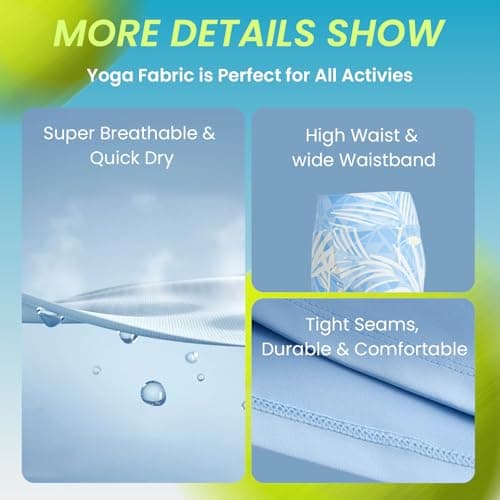 Gogokids Girls' Activewear Workout Set 2 Piece Athletic Sets Sleeveless Mesh Tank Tops and Capris Leggings Yoga Pants, Blue(140/9-10 Years) - Thumbnail 5