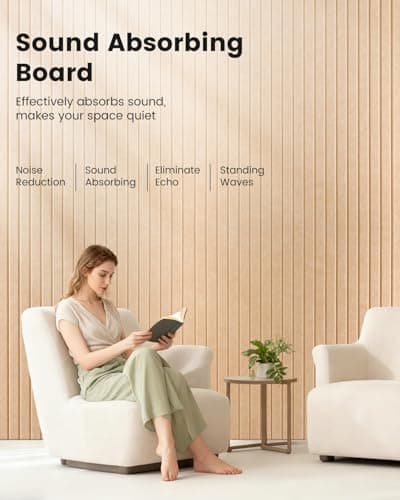 Nysunten 24x31 inches Large Felt Bulletin Board 0.35in Thicker, Cork Board with Safe Removable Nano Self-Adhesive Tabs, Wall Felt Board for Bedrooms, Living Rooms, Offices, Flower Shops - Dark Camel - Thumbnail 3