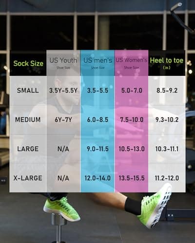 SITOISBE Quarter Compression Socks for Men Women, Cushioned Running Hiking Socks, Medium, White (4 Pairs) - Thumbnail 2
