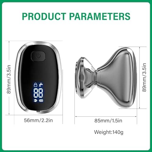 Head Shavers for Bald Men - Cordless Rechargeable Electric Shavers for Men, Dry Wet Bald Head Shavers with LED Display Rechargeable Shaving Grooming - Thumbnail 2