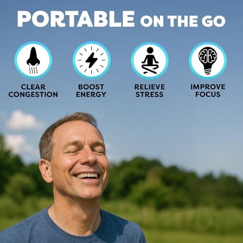 Rapid-K Nasal Sticks (4 Pack) – Nasal Inhaler Stick for Allergy Support, Sinus Relief, Focus Boost – Menthol Vapor Inhalers with Essential Oils (Mint, Lavender, Tropical, Wintermint) - Thumbnail 4