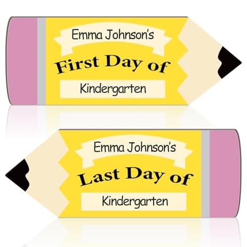 First Day of School Sign Board, First and Last Day of Preschool Board