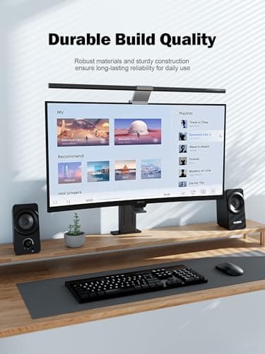 Bluedee Computer Speakers for Desktop PC, Dual Driver PC Speakers with RGB Lights, Plug & Play Compact Wired USB Speaker for Laptop & Desktop, USB or USB-C for Power & Audio - Thumbnail 3