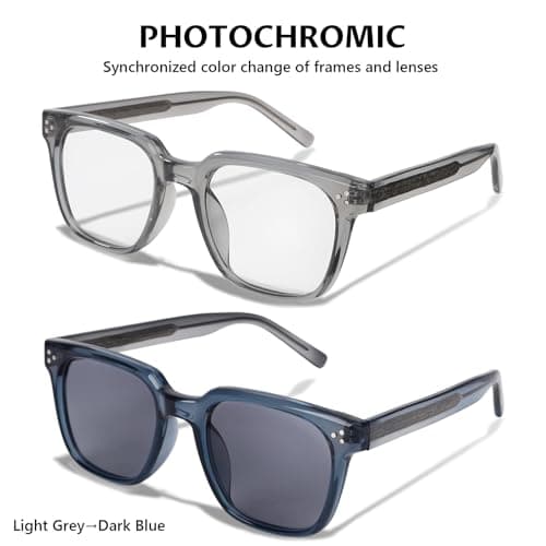 Photochromic Sunglasses Synchronized Color-Changing Frames and Lenses - Thumbnail 5