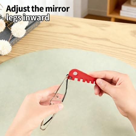 Eyeglass Frame Adjuster, Professional Temple Arms & Nose Pads Bender Tool, Precise Adjustment for Secure Fit, Protects Frames, Ergonomic Grip for DIY Home Use, Fits Metal-Lined Temples, 155 chars - Thumbnail 3
