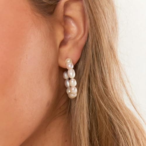24 Pairs Chunky Gold Hoop Earrings Set for Women, Hypoallergenic Fashion Statement Hoops Earrings Pack Assorted Small Big Twisted Hoop Jewelry for Gift - Thumbnail 5