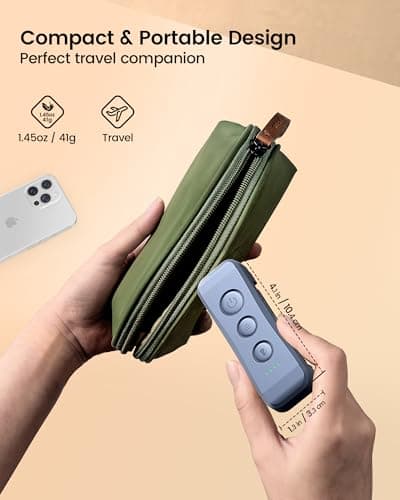 Glocusent USB Rechargeable Book Light, Portable Clip-on LED Reading Light, Reading Lights for Books in Bed with 3 Amber Colors & 5 Brightness Dimmable, Compact & Long Lasting, Perfect for Book Lovers - Thumbnail 6