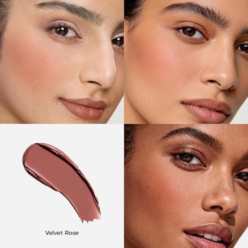 Exmiloo Liquid Blush for Cheeks – Matte Liquid Blush for a Natural Flush，Buildable & Long-Lasting Matte Blush for Everyday Looks, Vegan & Cruelty-Free - Thumbnail 2