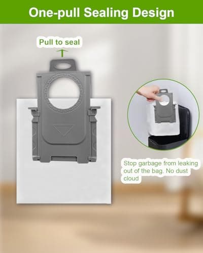 ApexOne 18 Pack Dust Bags for Roborock QV 35A, Qrevo S5V, Saros 20/10/10R/Z70, Qrevo Series, Qrevo Edge S5A, Qrevo Curv 2 Flow/CurvX/Curv/Curv S5X, S8 MaxV Ultra Robot Vacuum Cleaner, 3.2L Capacity - Thumbnail 6