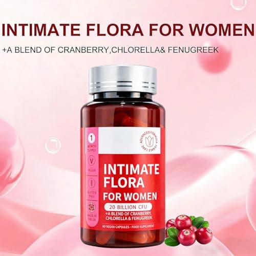 ElixAid Vaginal Probiotic Supplement - Supports Healthy Vaginal pH, Fresh Odor & Balanced Flora for Women, Urinary Tract Health with Prebiotics & Lactobacillus Probiotic Blend - 20 Billion CFU - Thumbnail 3