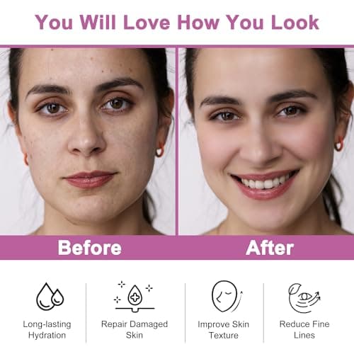 Christmas Gifts for Women,7 Pcs Skin Care Set,Hydrating Moisturing Repairing Soothing Snail Mucin Facial Skin Care Routine Kit for Dull Skin & Dry Skin,Skincare Gift Set Women - Thumbnail 2