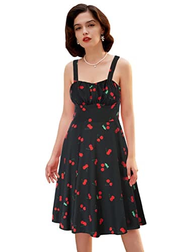 Belle Poque Black Cherry Baby Shower Bridal Shower Dress 2026 Summer Sun Dresses Wedding Guest Cocktail Party Dress 2XL - Thumbnail 2