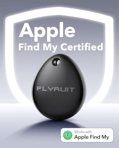 Air Tracker Tags-4 Pack for Apple Find My (iOS Only), Official MFi Certified, Mini Bluetooth Key Finder Locator with Sound, Smart Luggage Tracker for iPhone, Suitcases, Backpack, Wallet, Bike - Thumbnail 2