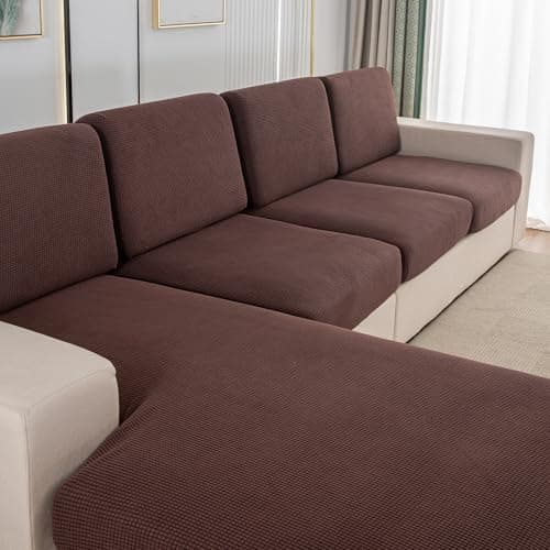 UWWGKK Modular Sofa Cover Sectional Couch Slipcovers for Dogs Pet Friendly - Thumbnail 2