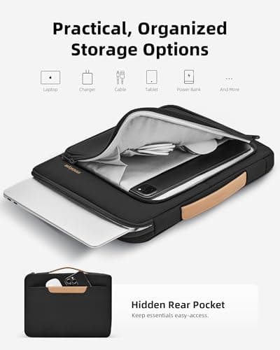 360 Protective Laptop Case, Laptop Sleeve Compatible with MacBook 14inch - Thumbnail 4