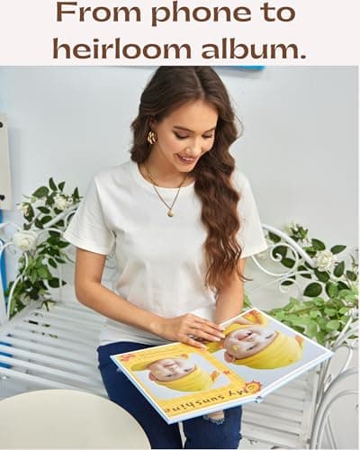 Custom Photo Book | 8x11" Hardcover Layflat with Glossy Waterproof Pages | 24 Premium Pages Holds 30-50 Photos (Up to 70 with Creative Layouts) | Wedding Album, Baby Memory Book, Scrapbook - Thumbnail 2