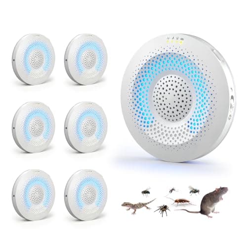Cozlite Ultrasonic Pest Repeller, Mouse Repellent Indoor, 6 Pack