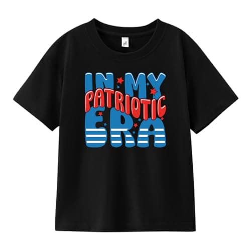 Honeypawpaw 250 Anniversary USA Shirt Independence Day Shirt for Kids Boys Girls, 4th of July Dinos Flag Patriotic Tee, 3T-8T - Image 1