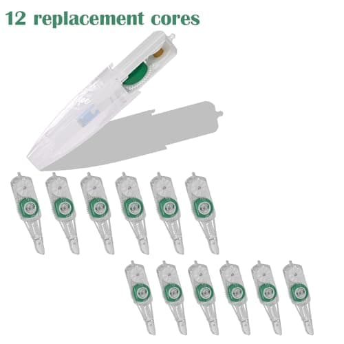 CHANGLi 12Pack Refill for Glue Tape,Scrapbooking Supplies, Refillable Adhesive Glue Runner for Gift Wrapping, Photo(Cannot be Used independently) - Thumbnail 2