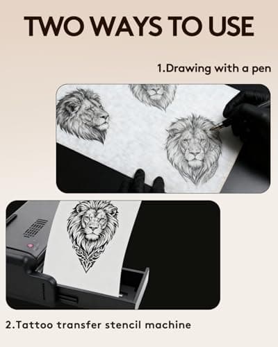 Lady Up 3mm Tattoo Practice Skins, 10 Pack Double Sides Fake Skin 7.6x6in Tattoo Skin for Practicing, Perfect for Beginners & Artists, Durable Fake Skin for Machine Practice, 5 Beige 5 Yellow - Thumbnail 3