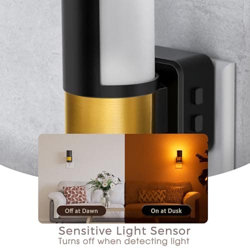 Briignite Night Lights Plug into Wall, 2 Pack Dimmable 3CCT Night Light for Kids, Amber/3000K/5000K Adjustable NightLights Plug in, 360° Rotation, Dusk to Dawn Sensor, Nightlight for Bedroom Hallway - Thumbnail 3