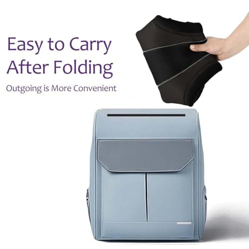 JOYNCLEON Ergonomic Baby Carrier with Adjustable Strap,4-in-1 Newborn to Toddler Carrier,Breathable Mesh Baby Carrier for Summer,Compact for Travel & Outdoor Adventures,Ideal for Infants 0-3 Years - Thumbnail 6