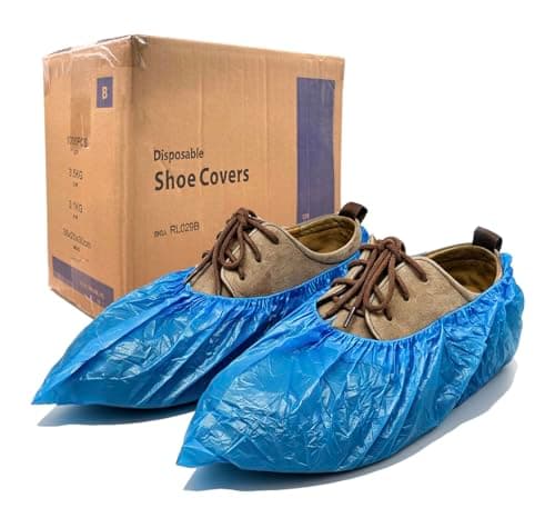 QIANSOU 1000 PCS Bulk Shoe Covers Disposable Durable Waterproof Boot Covers - Image 1