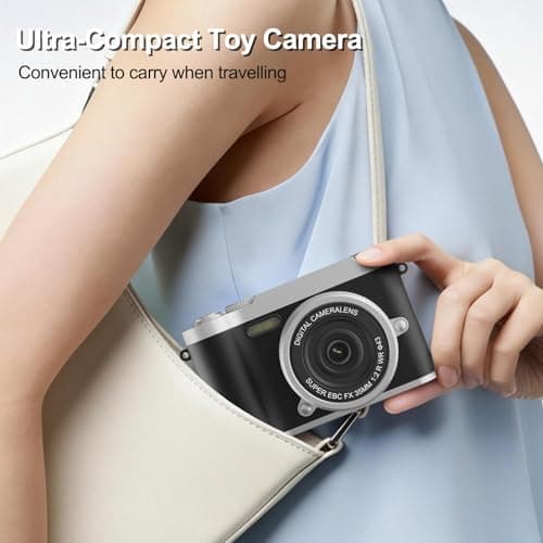 CITALEO Kids Camera, 48MP Digital Camera for Kids, Toy Camera 8X Zoom, Game - Thumbnail 6