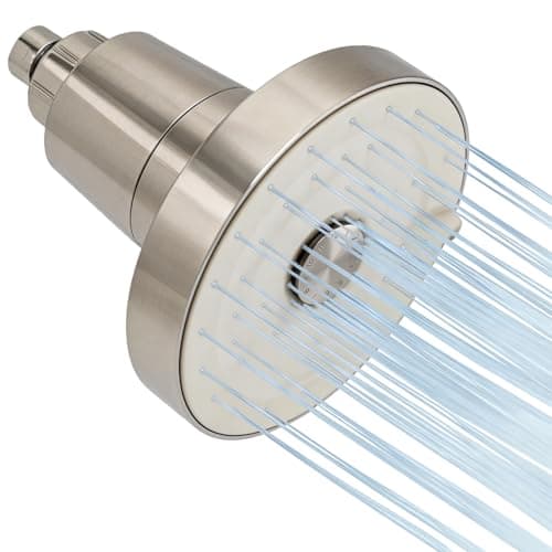 SANYCASA Filtered Shower Head for Hard Water, Removes Chlorine & Heavy Metals, KDF-55 Filter for Healthier Hair & Skin, Protects Colored Hair, High Pressure, Dermatologist Recommended(BNP)