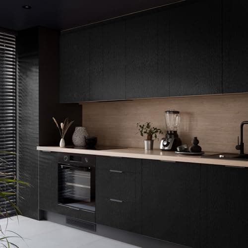 WADILE Peel and Stick Wood Grain Wallpaper 15.7"x78.7" Waterproof Self Adhesive Contact Paper for Kitchen Backsplash Countertops Furniture Cabinets Walls – Removable Vinyl with Free Knife & Squeegee - Thumbnail 2